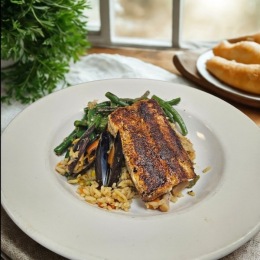 food on a plate